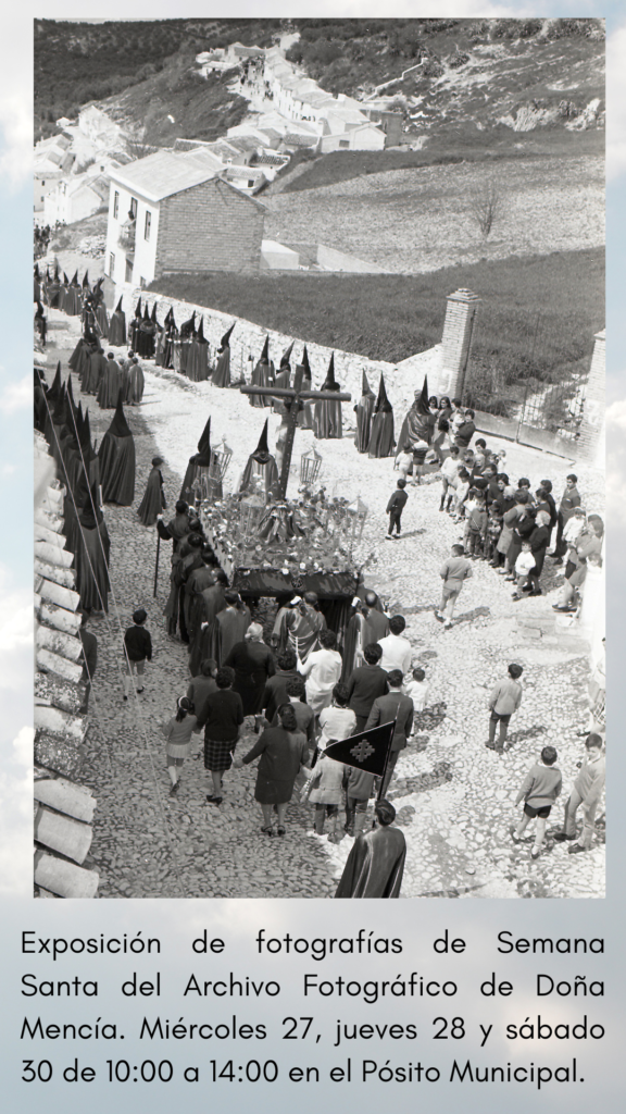 Exposición de fotografías de Semana Santa del Archivo Fotográfico de Doña Mencía